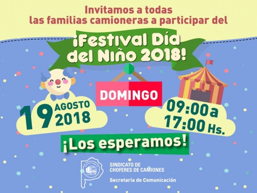 Festejo del día del niño, Sindicato de Buenos Aires