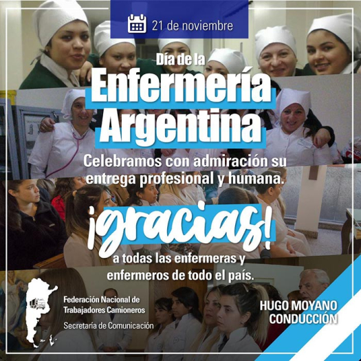 21 de noviembre - Día de la Enfermería Argentina