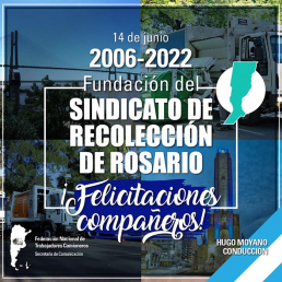 2006- 2022 Fundación del Sindicato de Recolección de Rosario