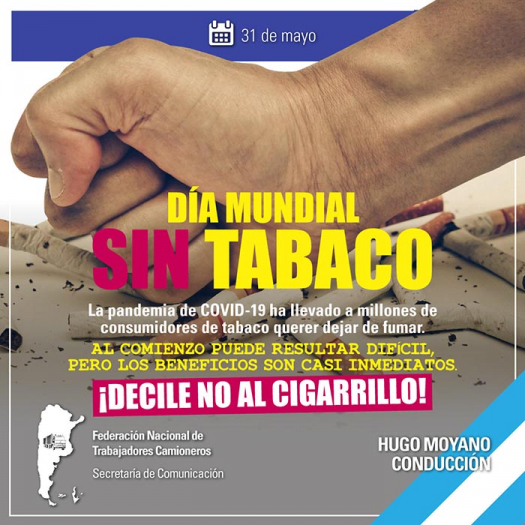 31 de mayo - Día Mundial Sin Tabaco