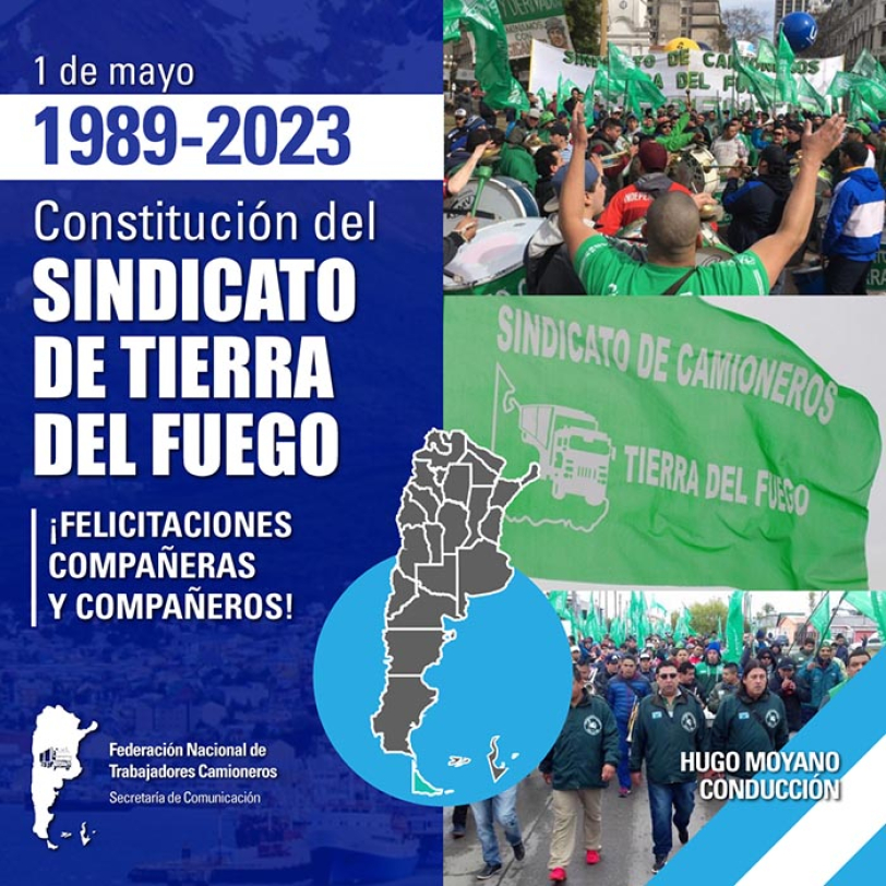 1989-2023  Constitución del Sindicato de Tierra del Fuego