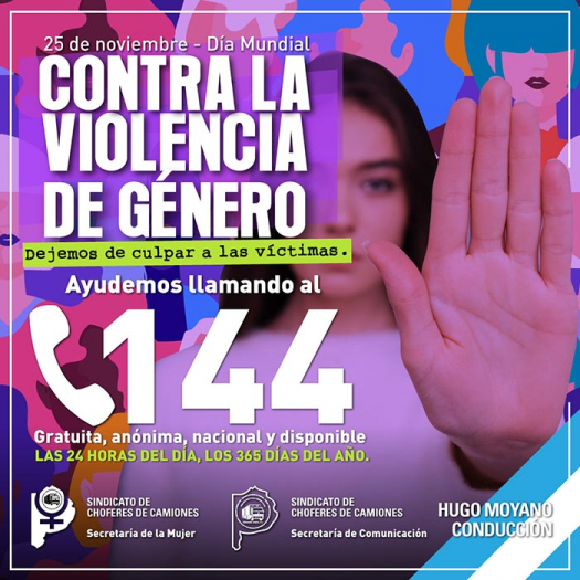 25 de noviembre - Día contra la Violencia de Género