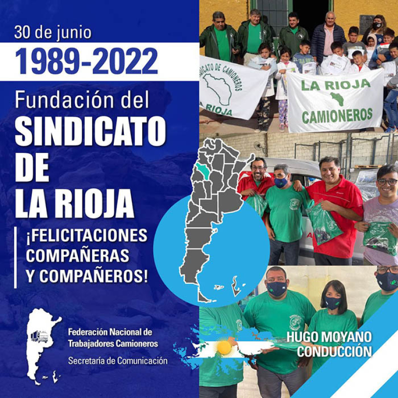 30 de junio de 1989 Fundación del Sindicato de La Rioja