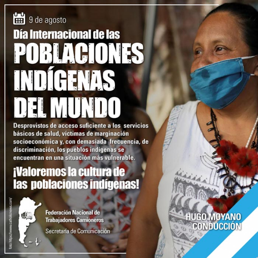 9 de agosto - Día de las Poblaciones Indígenas
