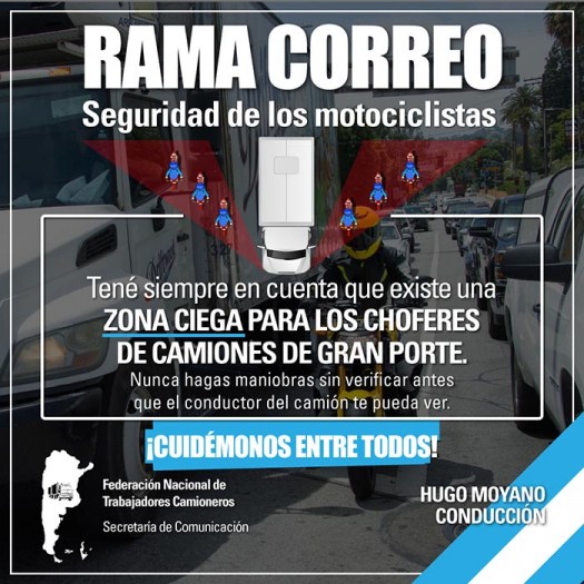 Rama Correo / Seguridad de los motociclistas