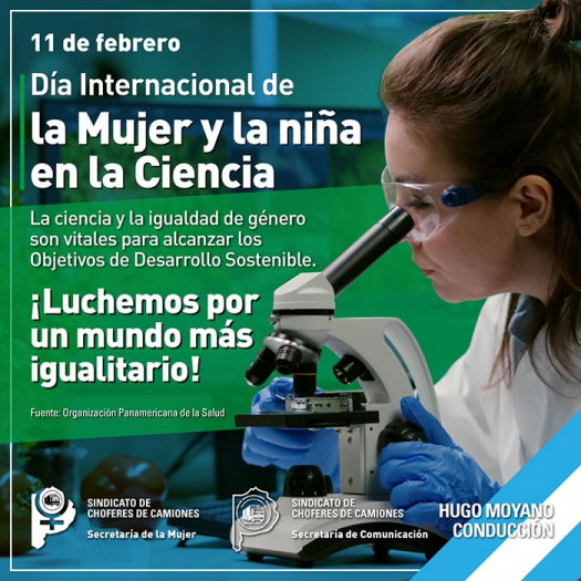 11 de febrero - Día Internacional de la Mujer y la Niña en la Ciencia